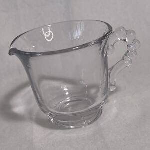 Candlewick Clear Vintage Small 6 OZ Creamer by Imperial Glass–Ohio